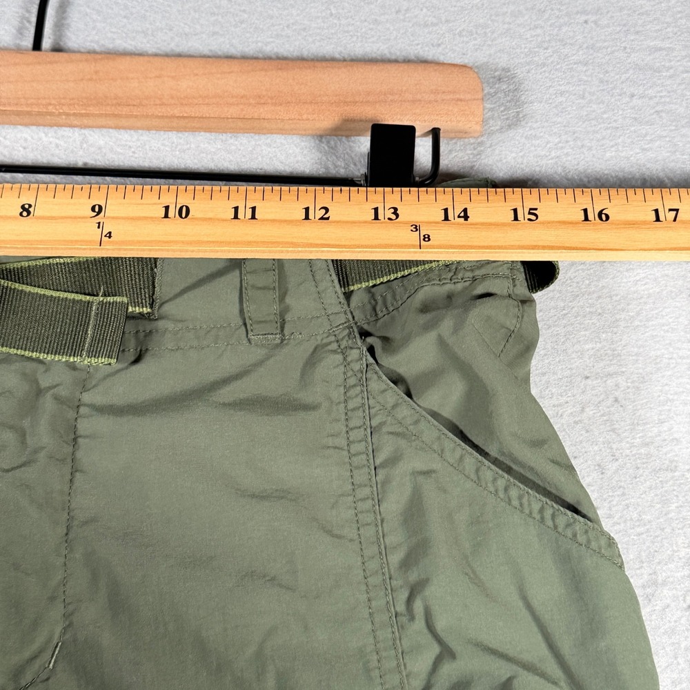 REI Sahara Womens 4T Olive Green Convertible Cargo Hiking Pants UPF 50 Nylon - Picture 5 of 14